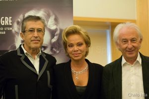 Emilio Sagi, Paloma San Basilio y Albert Boadella Photo